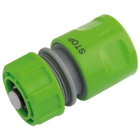 Draper 25902 Hose Connector with Water Stop Feature (1 2 inch)