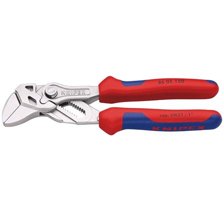 KNIPEX Pliers Wrench with Smooth Jaws, 150mm