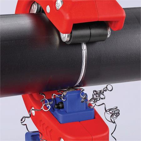 KNIPEX Pipe Cutter for Plastic Drain Pipes, 165mm