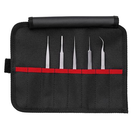 KNIPEX Precision Tweezers Set, 5 Parts