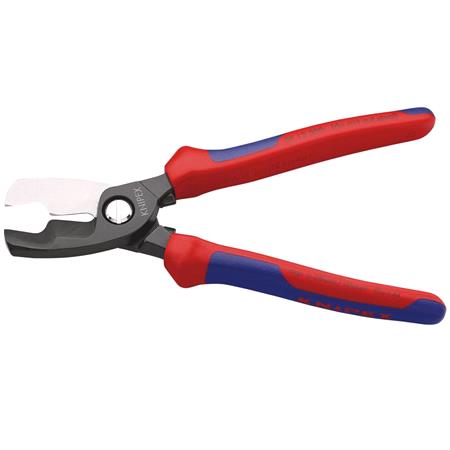 KNIPEX Cable Shears with Twin Cutting Edge, 200mm