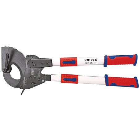 KNIPEX Cable Cutter, Ratchet Action with Telescopic handles 630mm