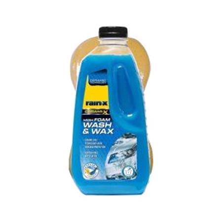 Rain X Ceramic High Foam Wash & Wax 1L + Sponge 