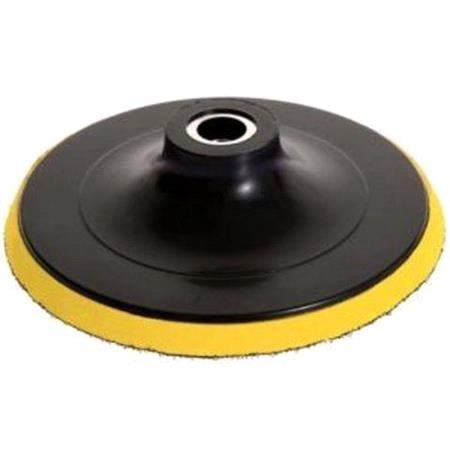 Menzerna Backing Plate, Yellow, 150mm, No Holes, M14 attachment