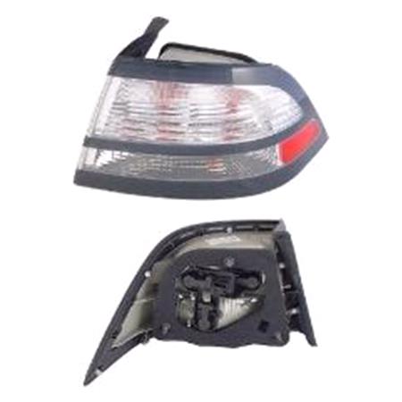 Right Rear Lamp (Outer, On Quarter Panel, Saloon Only, Original Equipment) for Saab 9 3 2007 on