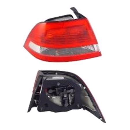 Left Rear Lamp (Outer, On Quarter Panel, Saloon Only, Original Equipment) for Saab 9 3 2003 2007