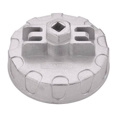 Draper 27138 Oil Filter Socket, 3/8" Sq. Dr., 94.5mm/15 Flutes
