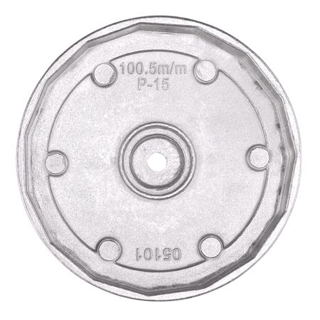 Draper 27139 Oil Filter Socket, 3/8" Sq. Dr., 100.5mm/15 Flutes