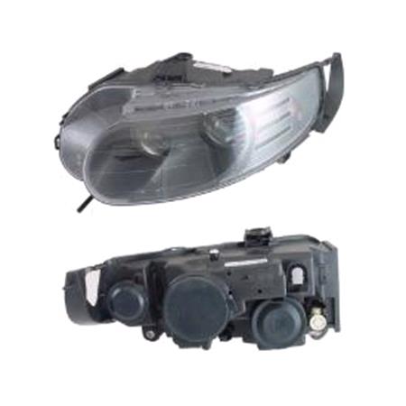 Left Headlamp (Halogen, Takes H7 / H7 Bulbs, Supplied With Motor, Original Equipment) for Saab 9 5 2006 on
