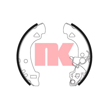 NK Brake Shoes (set)