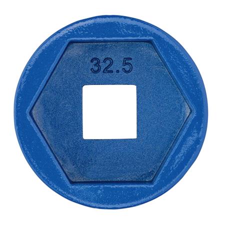 Draper 27306 Oil Filter Socket, 1/2" Sq. Dr., 32.5mm/6 Flutes