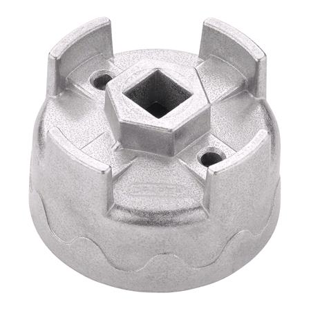 Draper 27455 Oil Filter Socket, 1/2" Sq. Dr., 63 64mm/14 Flutes