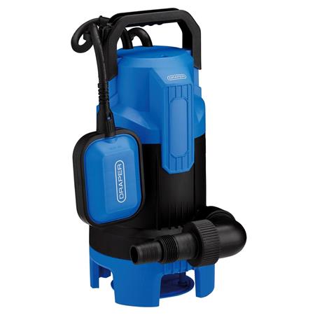 Draper 27477 230V Submersible Dirty Water Pump with Float Switch, 260L/min, 550W