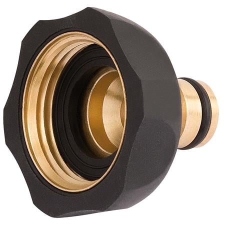 Draper 27697 Brass and Rubber Tap Connector (1 inch)