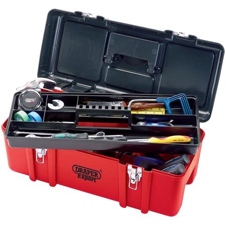Draper Expert 27732 580mm Tool Box with Tote Tray