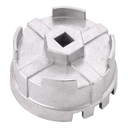 Draper 27748 Oil Filter Socket, 3/8" Sq. Dr., 70mm/14 Flutes