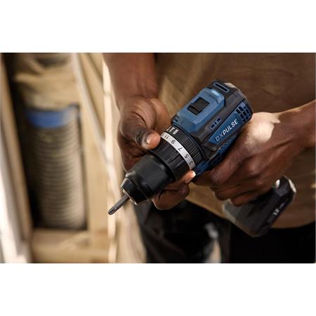 Draper 29395 DXPULSE 12V Brushless Combi Drill Kit, 1 x 4.0Ah Battery, 1 x Fast Charger
