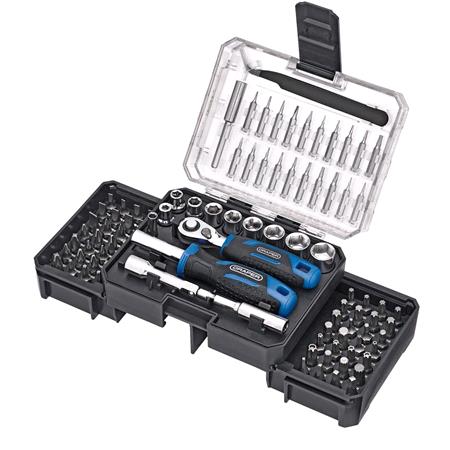 Draper 27785 Ratchet and Screwdriver Bit Set (92 Piece)