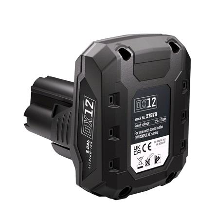 Draper 27878 DXPULSE 12V 5.0Ah Li ion Battery