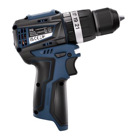 Draper 27885 DXPULSE 12V Brushless Combi Drill Kit, 2 x 4.0Ah Batteries, 1 x Fast Charger