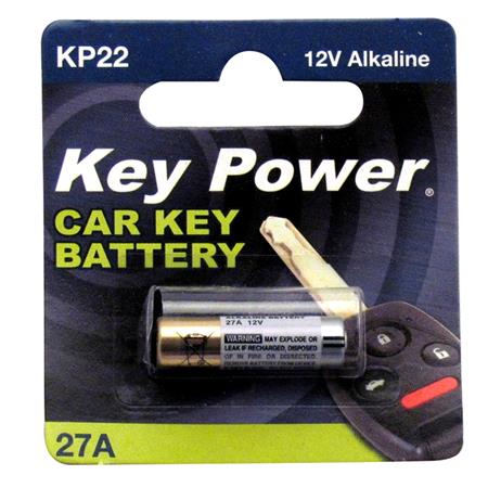 Coin Cell Battery 27A   Alkaline 12V