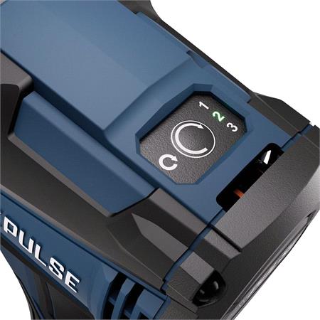 Draper 27962 DXPULSE 12V Brushless Impact Driver Kit, 1/4" Sq. Dr., 1 x 5.0Ah Battery, 1 x Fast Charger