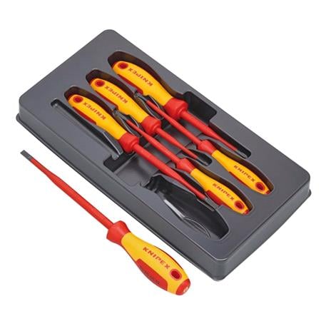 KNIPEX 28009 VDE Insulated Slotted/Phillips Screwdriver Set