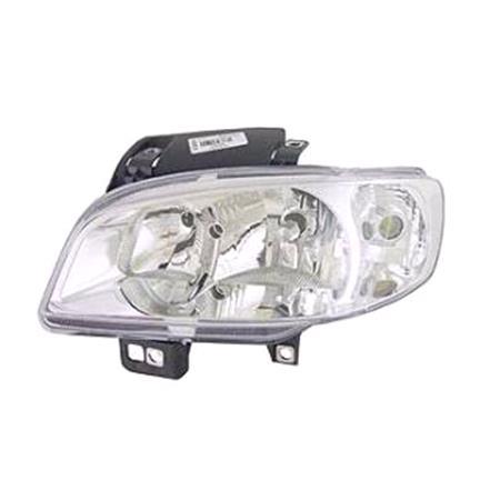 Left Headlamp (Twin Reflector, Original Equipment) for Seat IBIZA Mk III 2000 2002