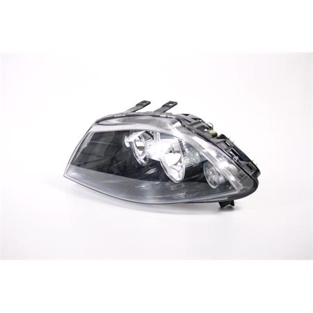 Left Headlamp (Twin Reflector, H7+H7, Original Equipment) for Seat IBIZA Mk IV 2002 2006
