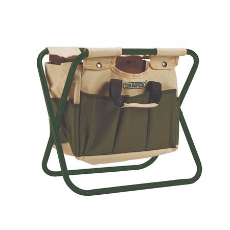 Draper 28052 2 in 1 Foldable Seat and Bag