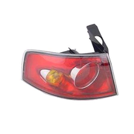Left Rear Lamp (Outer, On Quarter Panel, Without bulb holders) for Seat IBIZA Mk IV 2002 2008