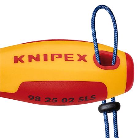 KNIPEX 28058 VDE Insulated Plus/Minus Pozidriv Screwdriver, PZ/S2 x 100mm