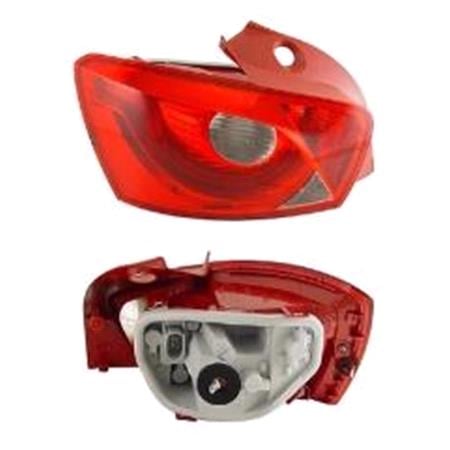 Left Rear Lamp (5 Door, Original Equipment) for Seat IBIZA V  2008 2012