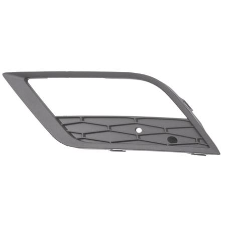 Seat Leon 2013 2017 LH (Passengers Side) Front Bumper Grille, With Hole For Fog Lamp