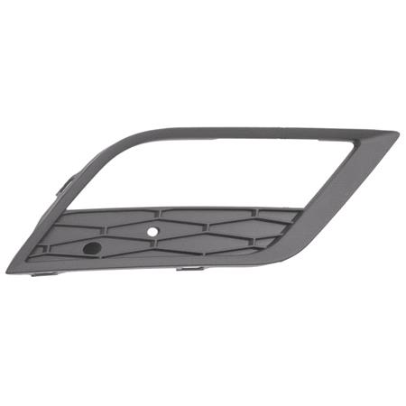 Seat Leon 2013 2017 RH (Drivers Side) Front Bumper Grille, With Hole For Fog Lamp