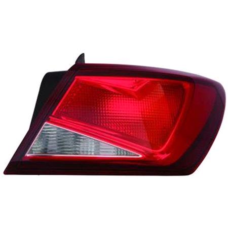 Right Rear Lamp (Outer, On Quarter Panel, Supplied With Bulbholder, Original Equipment) for Seat LEON 2013 on