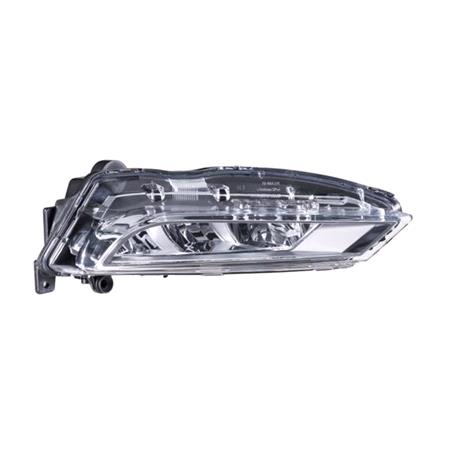 Right Front Fog Lamp (LED, With Silver Bezel, FR / Sport Models, Original Equipment) for Seat LEON ST Box Body / Estate 2017 to 2020