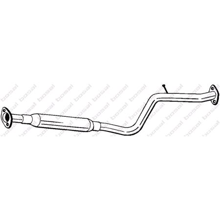 Bosal Middle Silencer