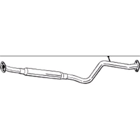 Bosal Middle Silencer