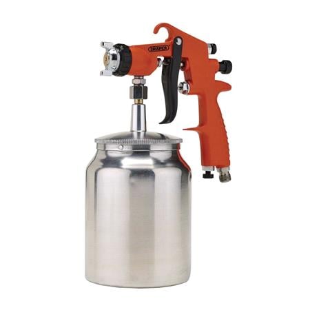 Draper 28354 Suction Air Paint Spray Gun, 1L, 1.8mm