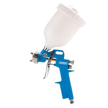 Draper 28360 Gravity Air Paint Spray Gun, 500ml, 1.5/2.2mm