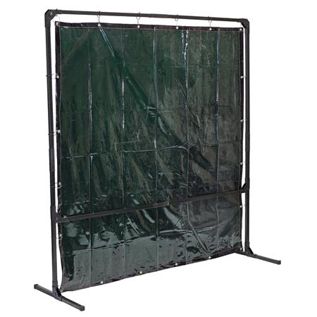 Draper 28406 Welding Curtain With Metal Frame 6 x 6'