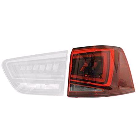 Right Rear Lamp (Outer, On Quarter Panel, LED, Original Equipment) for Seat ALHAMBRA 2015 on