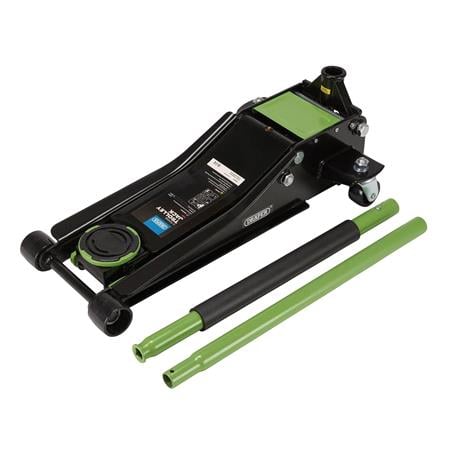 Draper 28485 Trolley Jack, 3 Tonne, Green