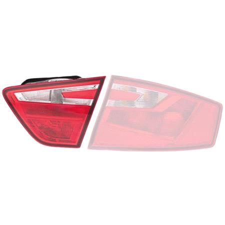 Right Rear Lamp (Inner, On Boot Lid, Standard Bulb Type, Supplied With Bulbholder, Original Equipment) for Seat TOLEDO IV 2012 on