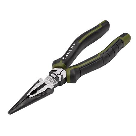 Draper Expert 28521 High Leverage Long Nose Pliers, 200mm