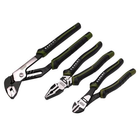 Draper Expert 28536 High Leverage Pliers Set with Water Pump Pliers (3 Piece)