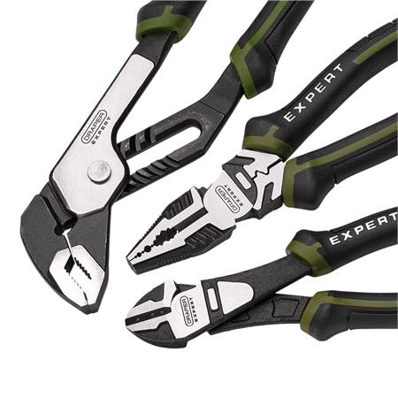 Draper Expert 28536 High Leverage Pliers Set with Water Pump Pliers (3 Piece)