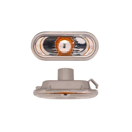 Left / Right Wing Repeater Lamp (Crystal Clear) for Seat TOLEDO Mk II 1999 to 2006