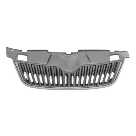 Skoda Fabia 2010 2015 Grille, Matte Black, TUV Approved